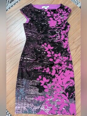 Wisp size 6 dress W Side Zipper